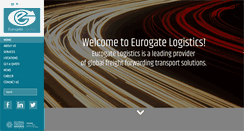 Desktop Screenshot of eurogate.com